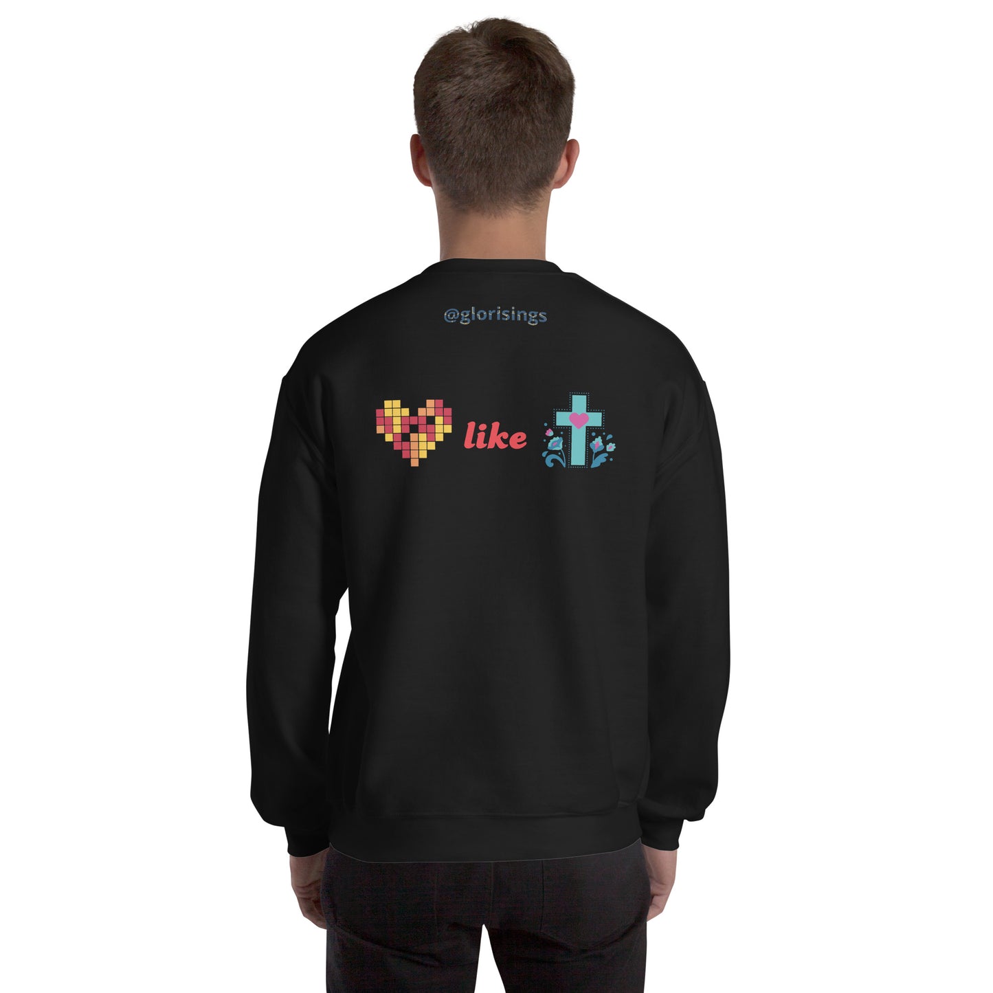 Unisex Love like Jesus Sweatshirt