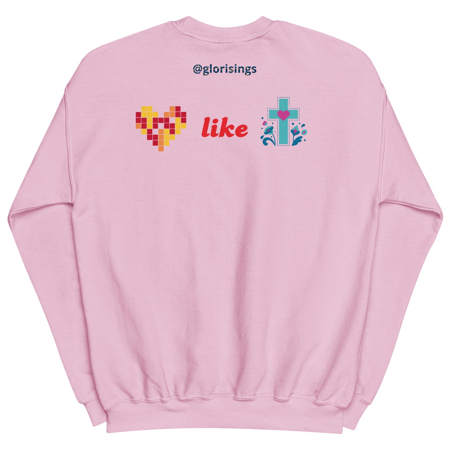 Unisex love like Jesus Sweatshirt