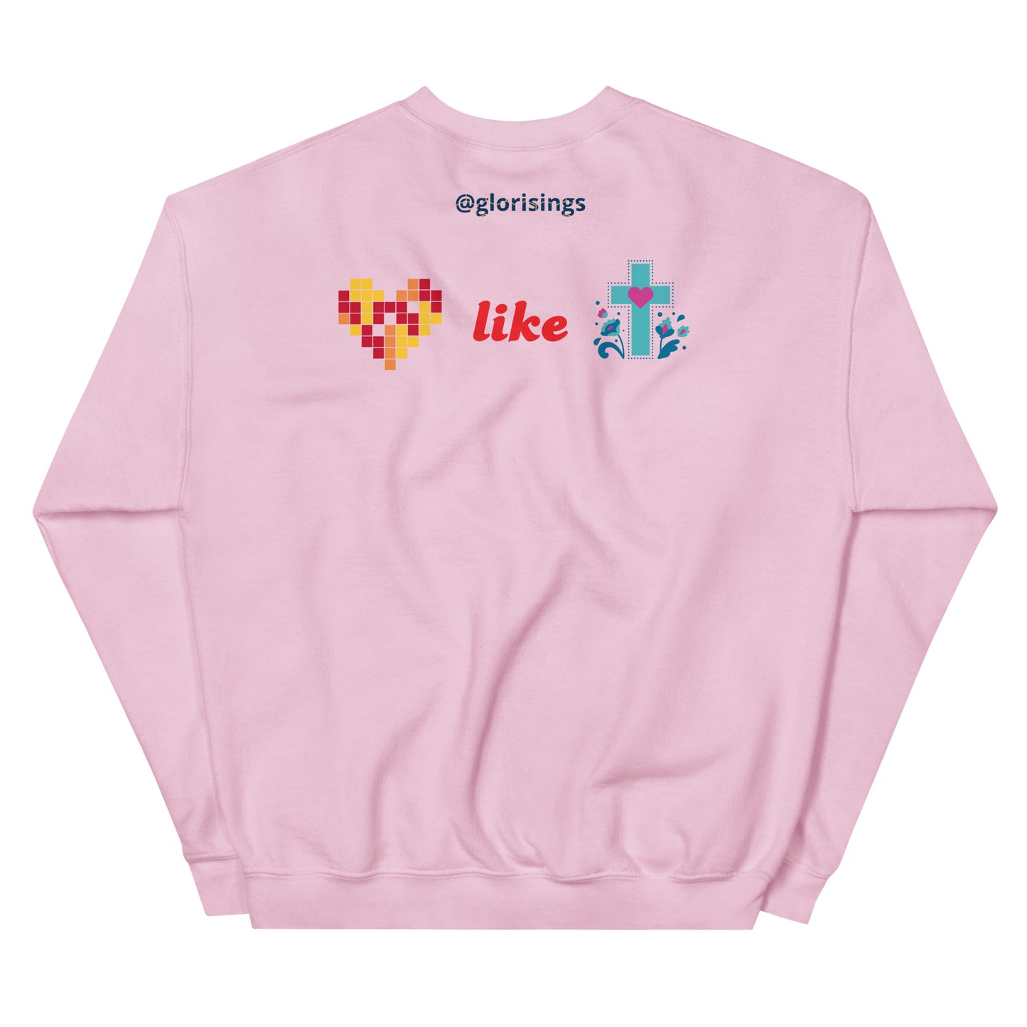 Unisex love like Jesus Sweatshirt