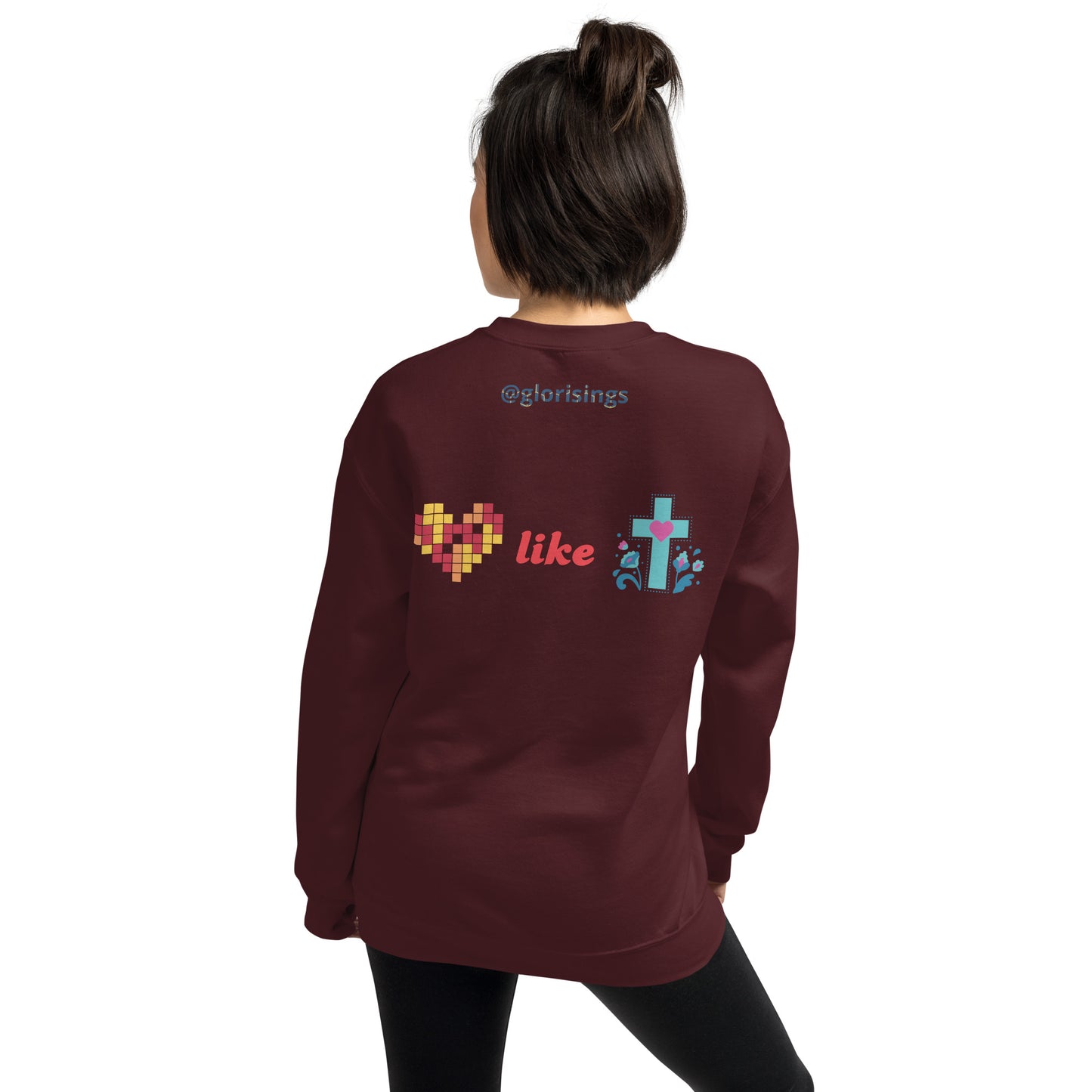 Unisex Love like Jesus Sweatshirt