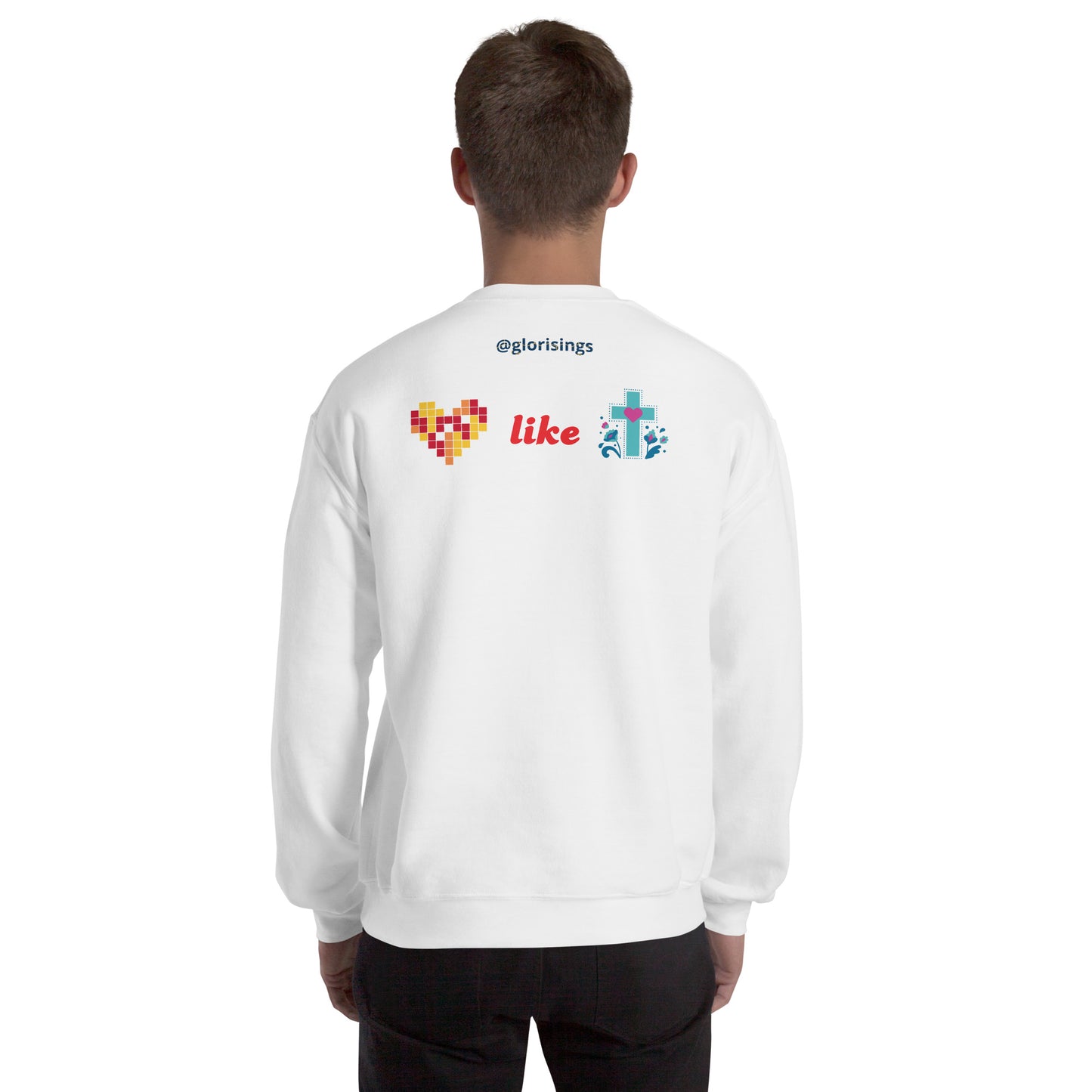 Unisex love like Jesus Sweatshirt