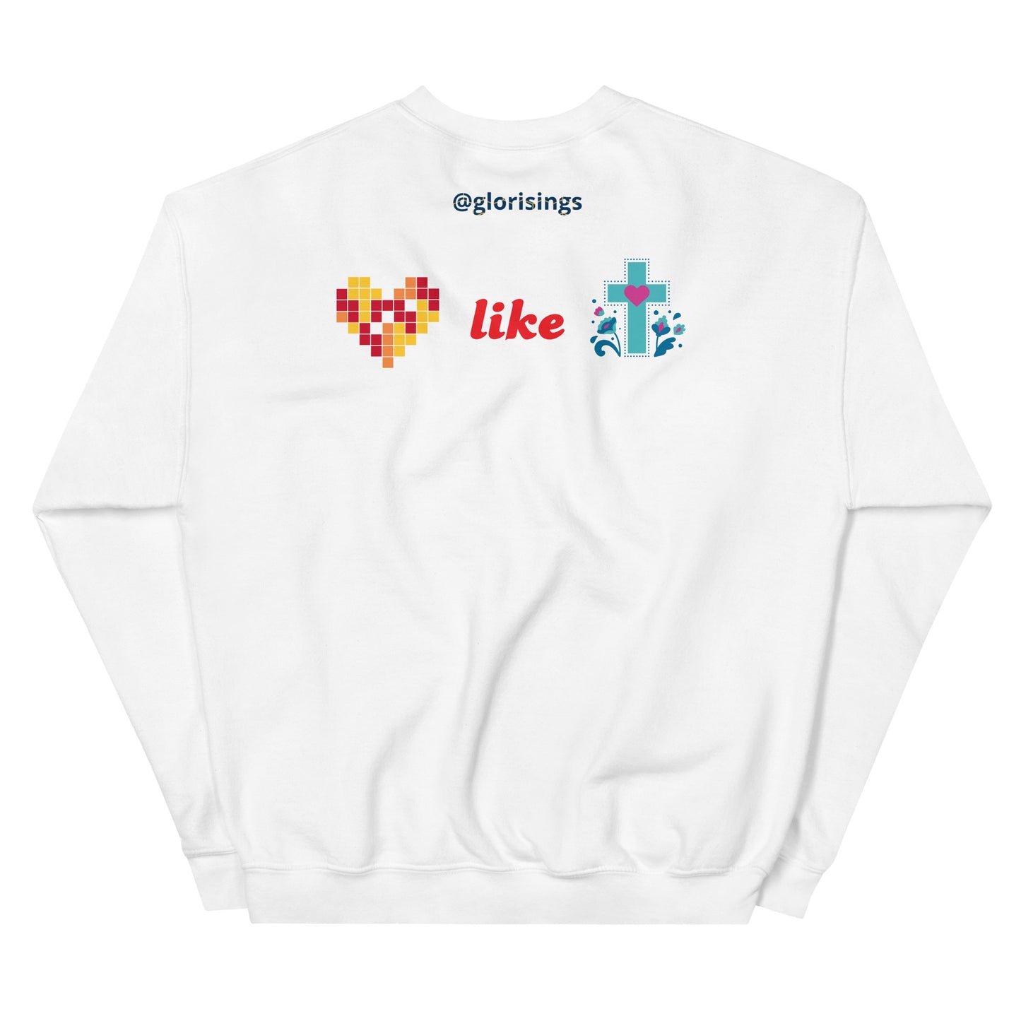 Unisex love like Jesus Sweatshirt