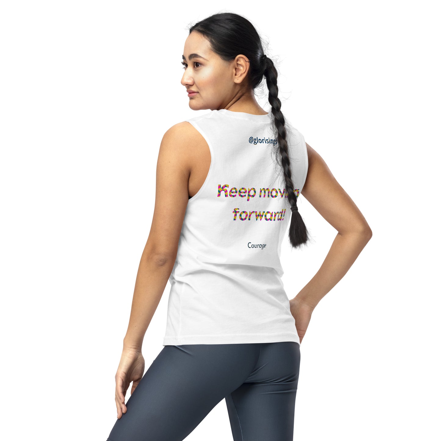 Unisex Courage Muscle Shirt