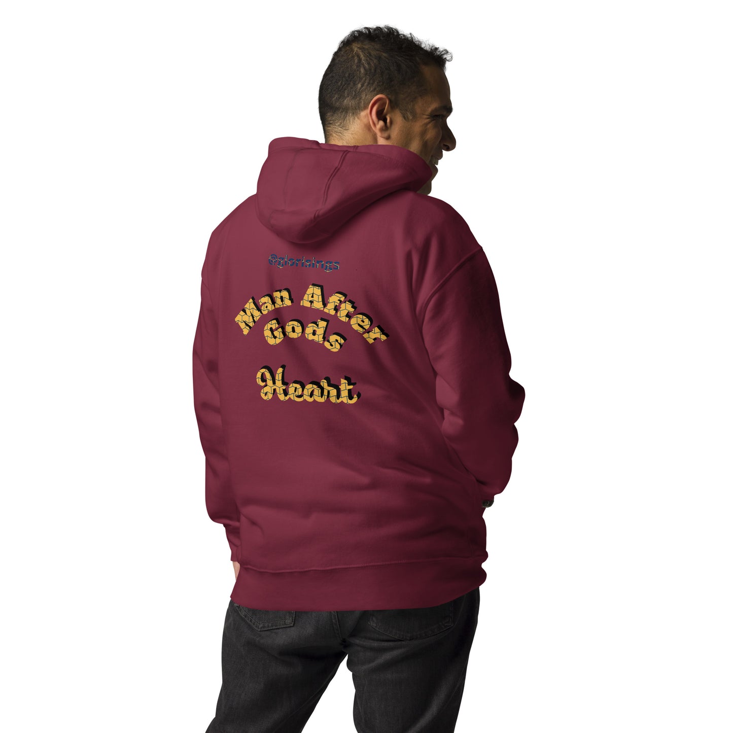 Man after Gods heart Hoodie