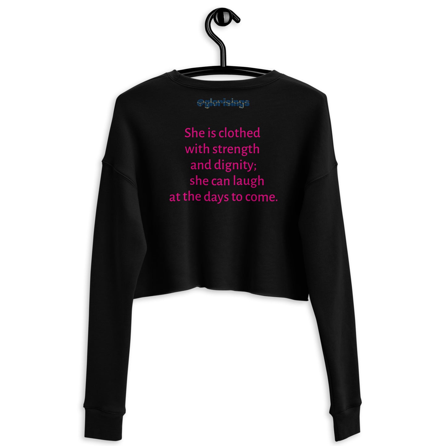 Women's Crop Prob 31:25 Sweatshirt