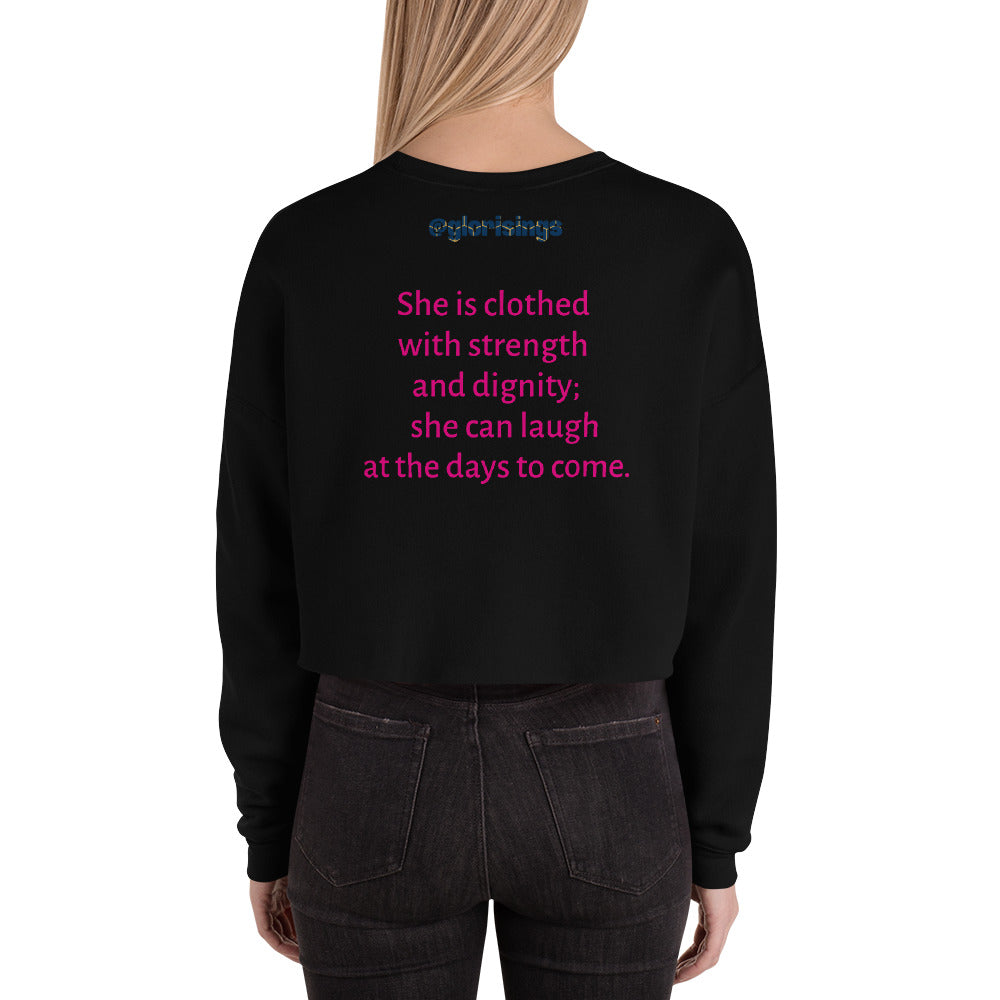 Women's Crop Prob 31:25 Sweatshirt