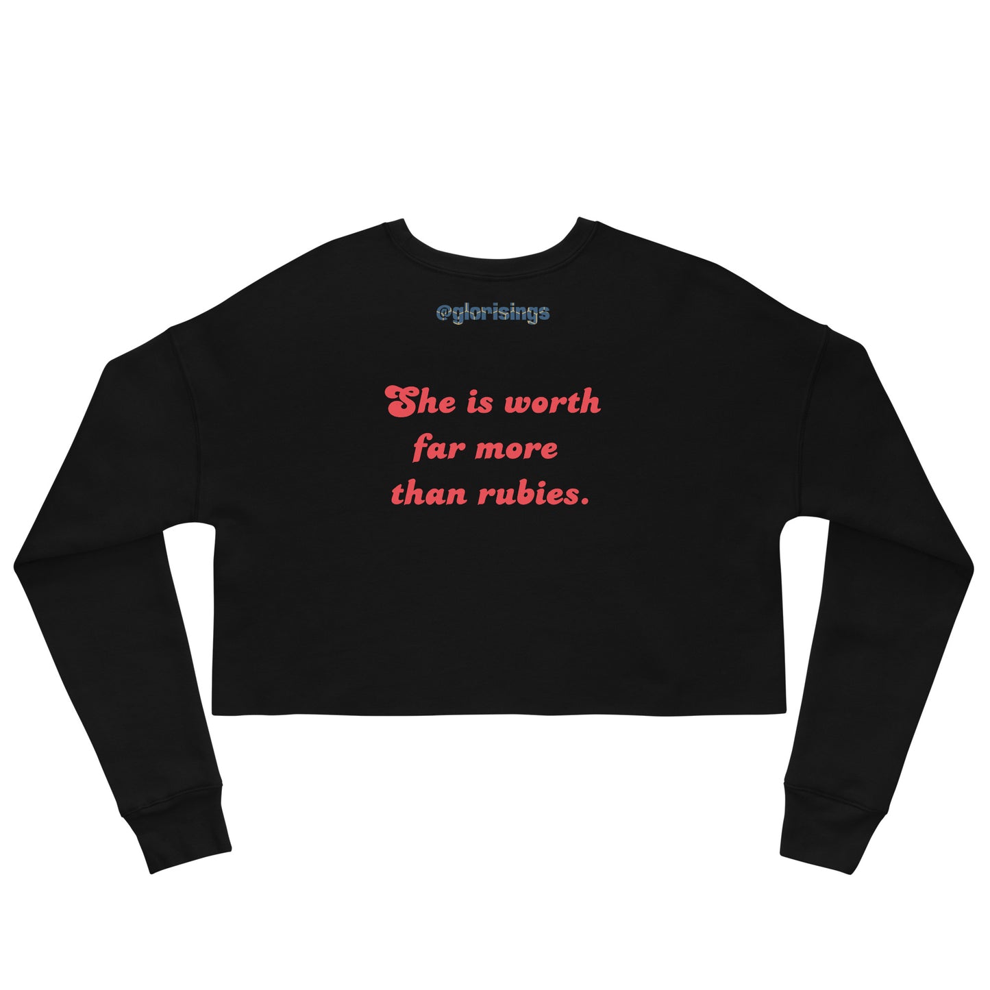 Women's Crop Prob 31:10 Sweatshirt