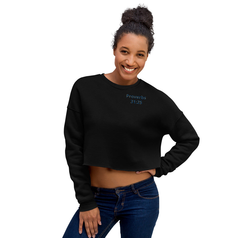 Women's Crop Prob 31:25 Sweatshirt