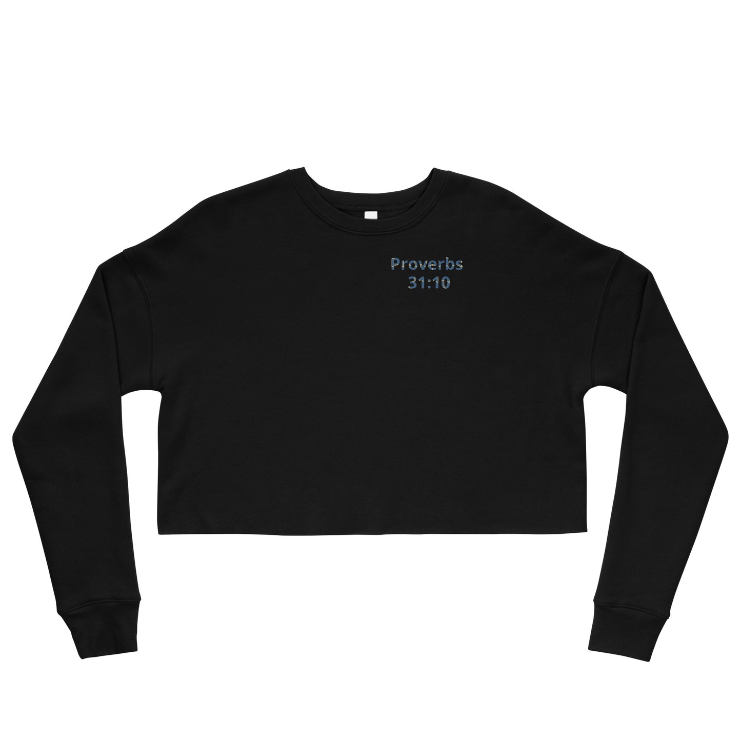 Women's Crop Prob 31:10 Sweatshirt