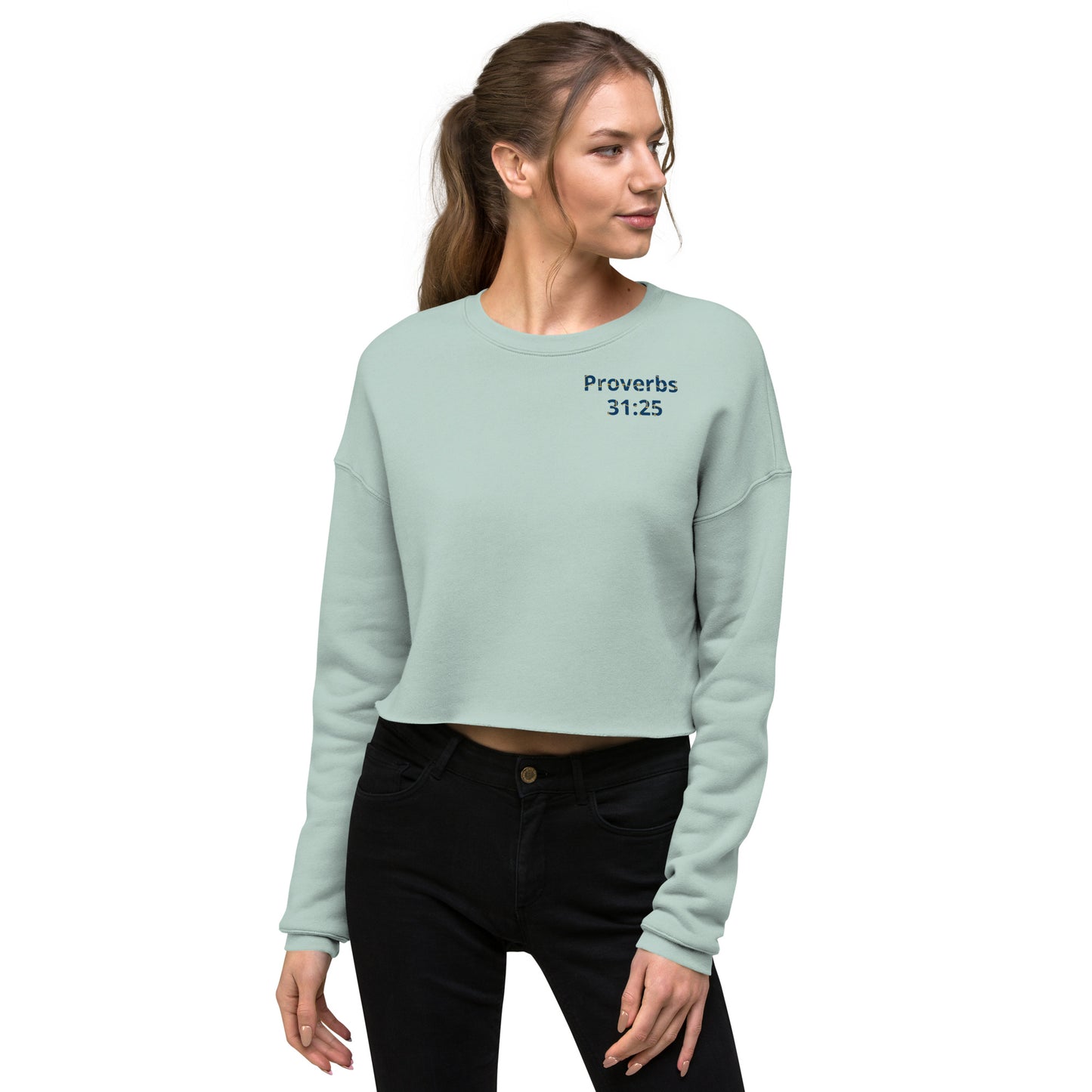 Women's Crop Prob 31:25 Sweatshirt