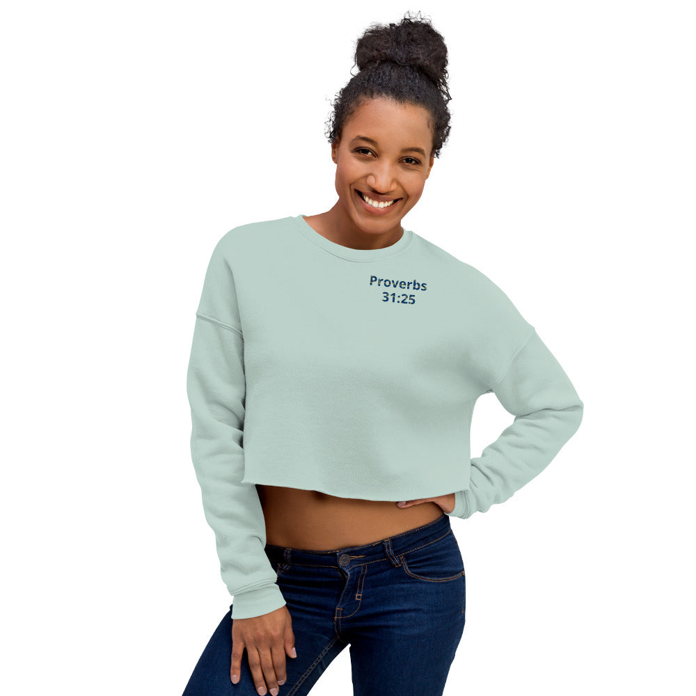 Women's Crop Prob 31:25 Sweatshirt