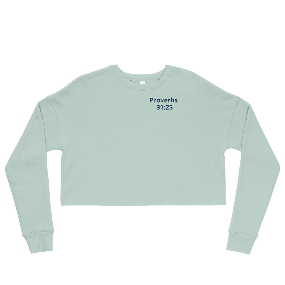 Women's Crop Prob 31:25 Sweatshirt