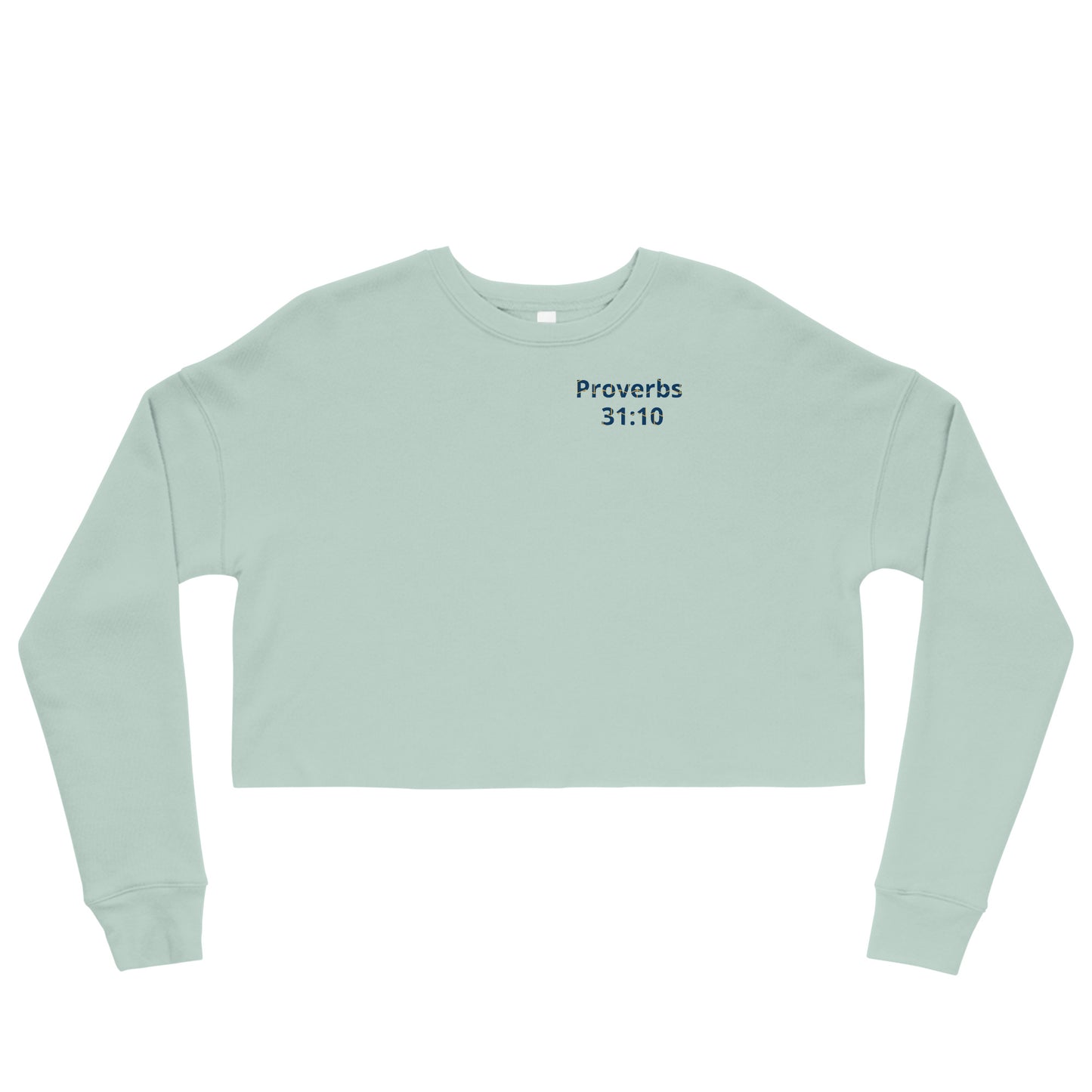 Women's Crop Prob 31:10 Sweatshirt