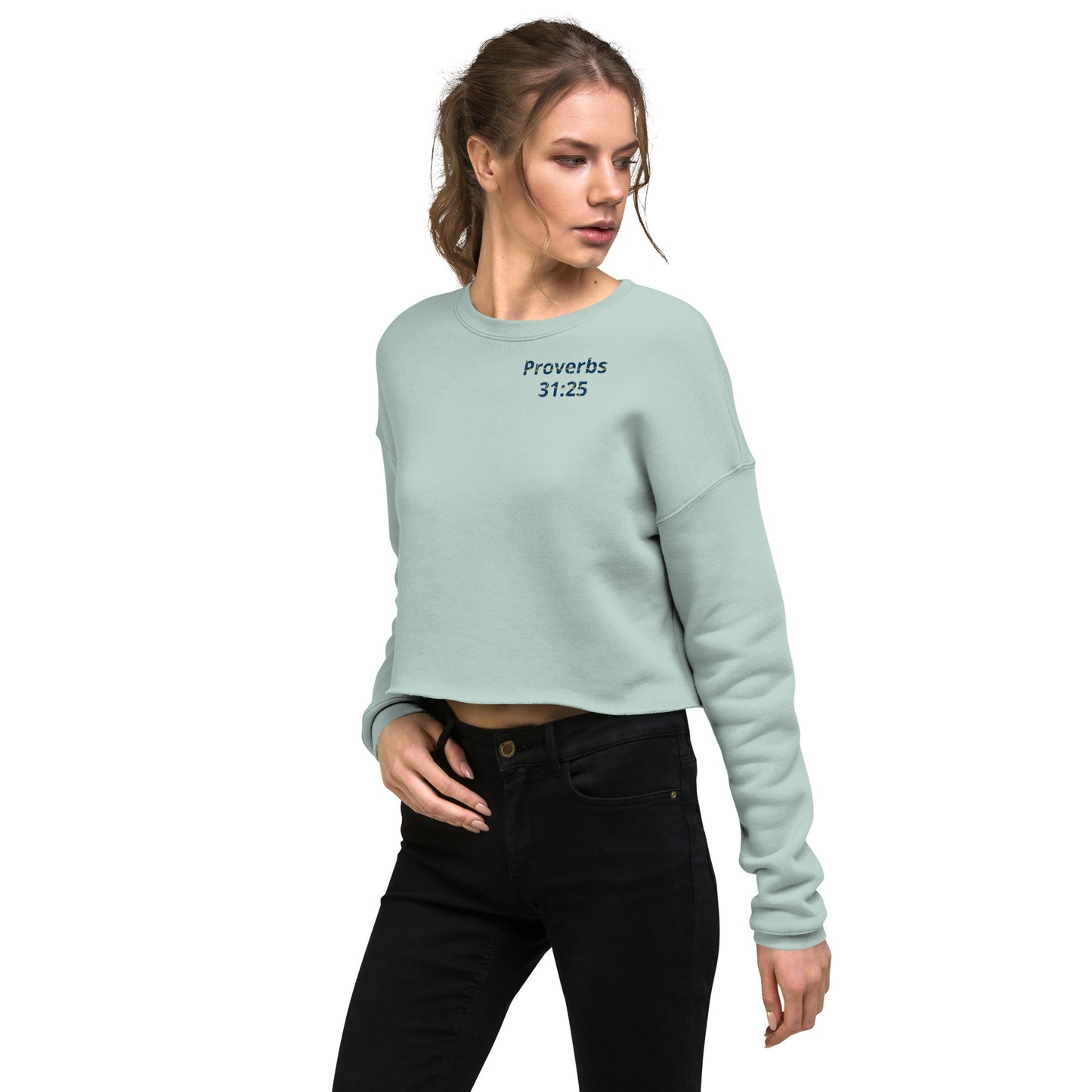 Women's Crop Prob 31:25 Sweatshirt