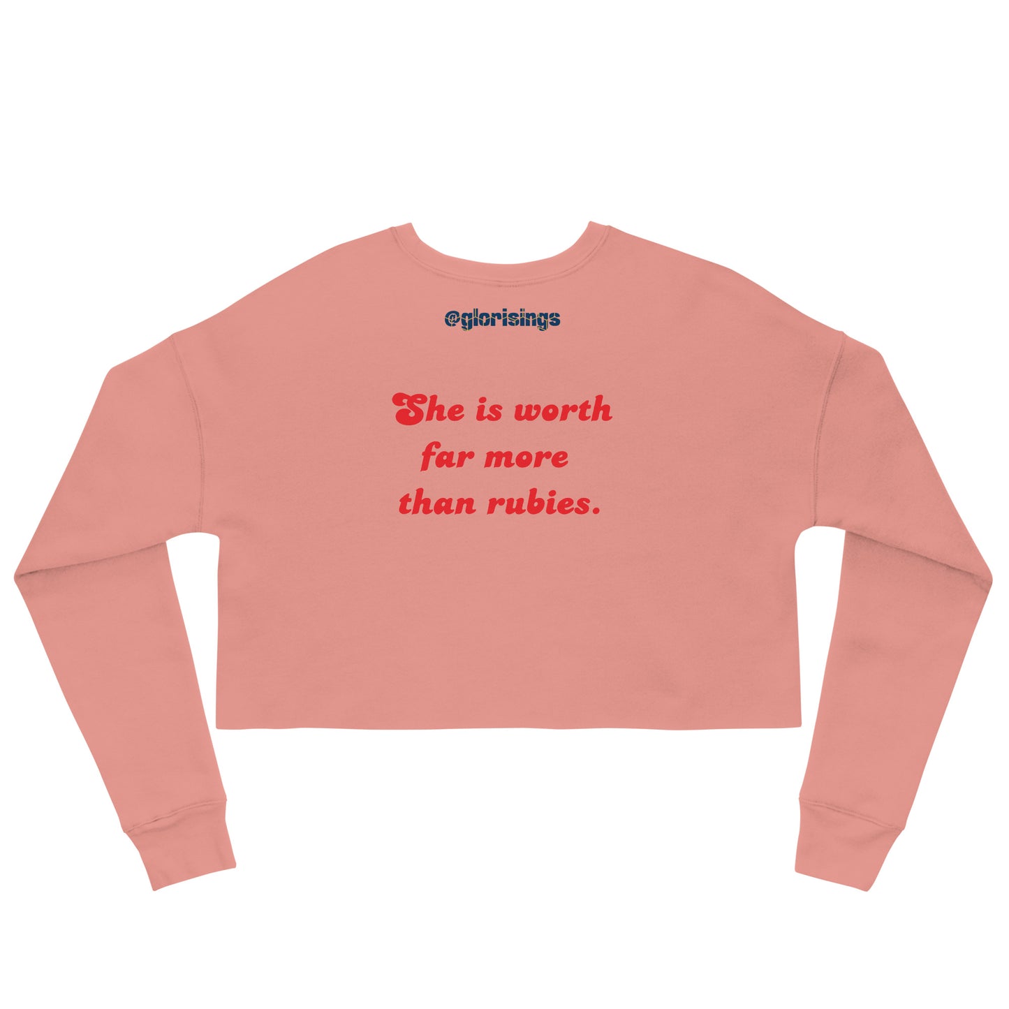 Women's Crop Prob 31:10 Sweatshirt