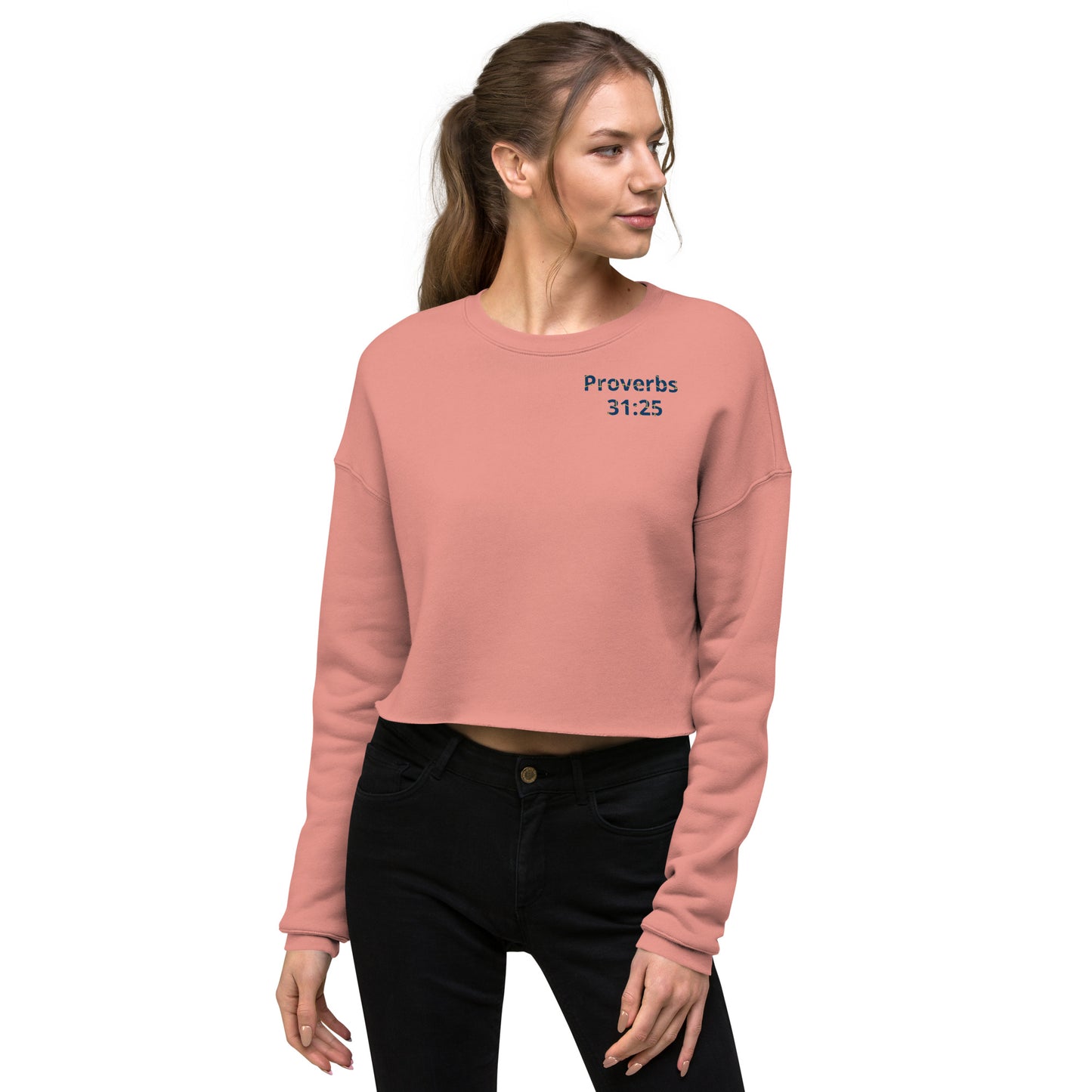 Women's Crop Prob 31:25 Sweatshirt