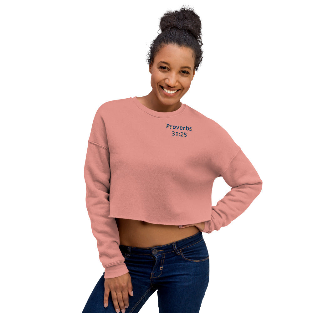 Women's Crop Prob 31:25 Sweatshirt