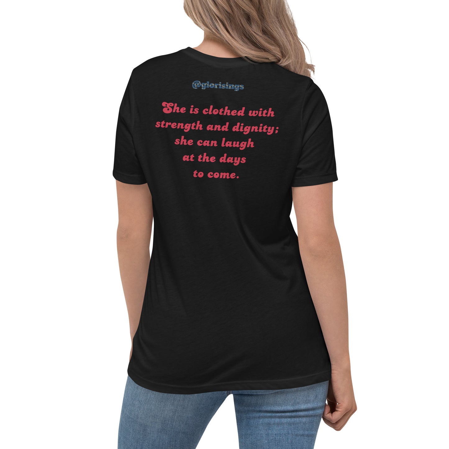 Women's Prob 31:25 T-Shirt