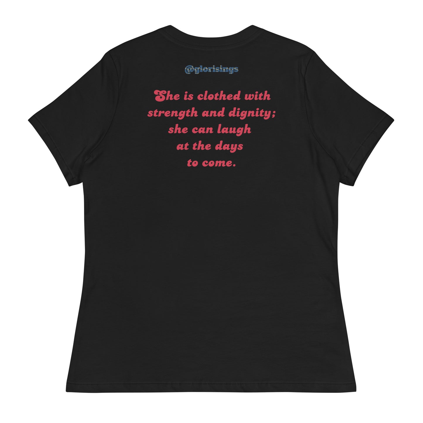 Women's Prob 31:25 T-Shirt