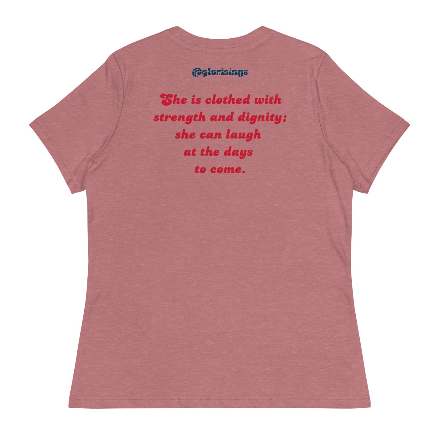 Women's Prob 31:25 T-Shirt