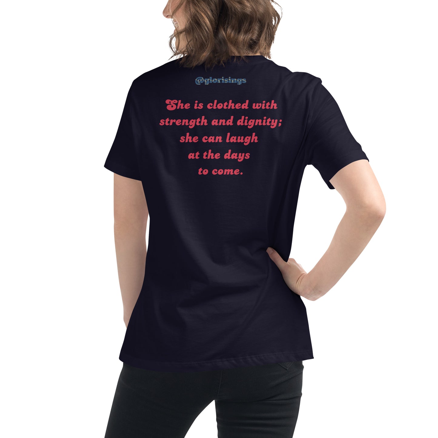 Women's Prob 31:25 T-Shirt