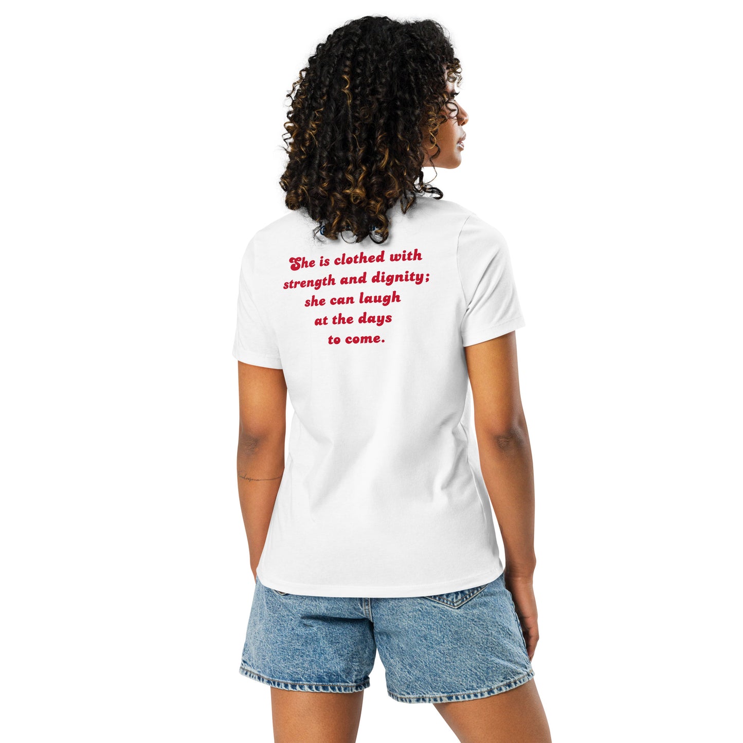 Women's Prob 31:25 T-Shirt