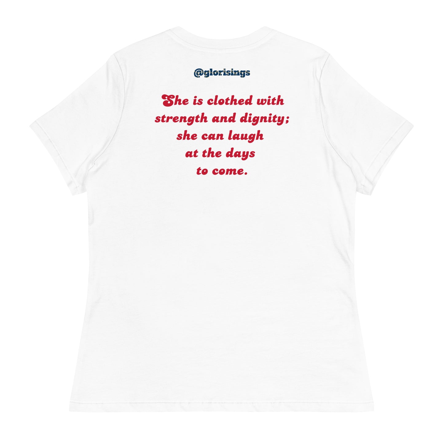 Women's Prob 31:25 T-Shirt