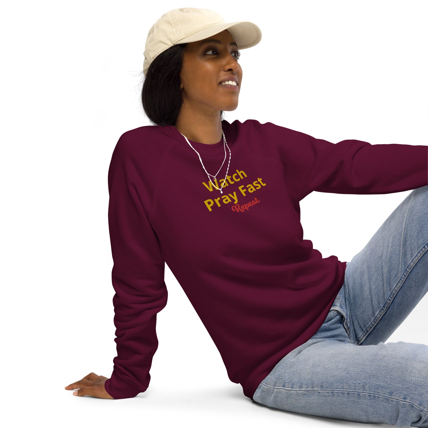 Unisex watch pray fast sweatshirt