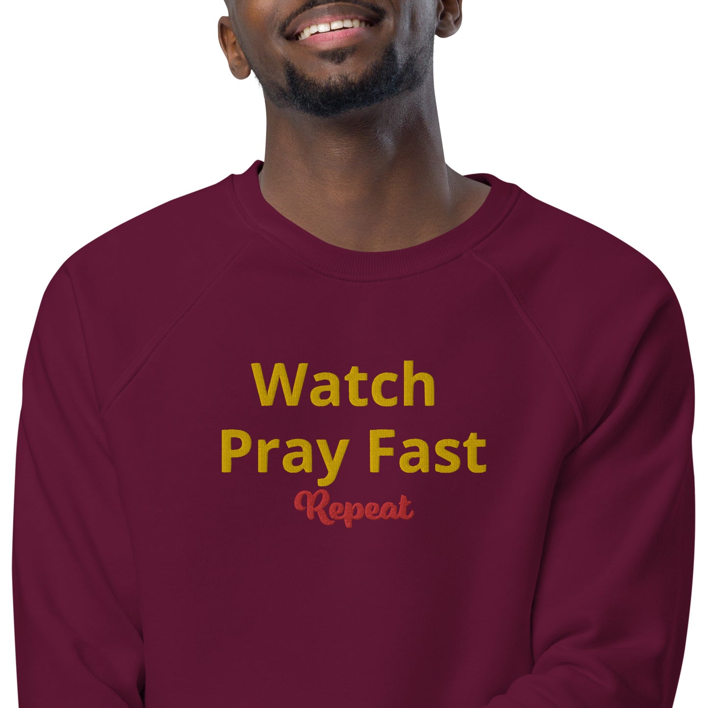 Unisex watch pray fast sweatshirt