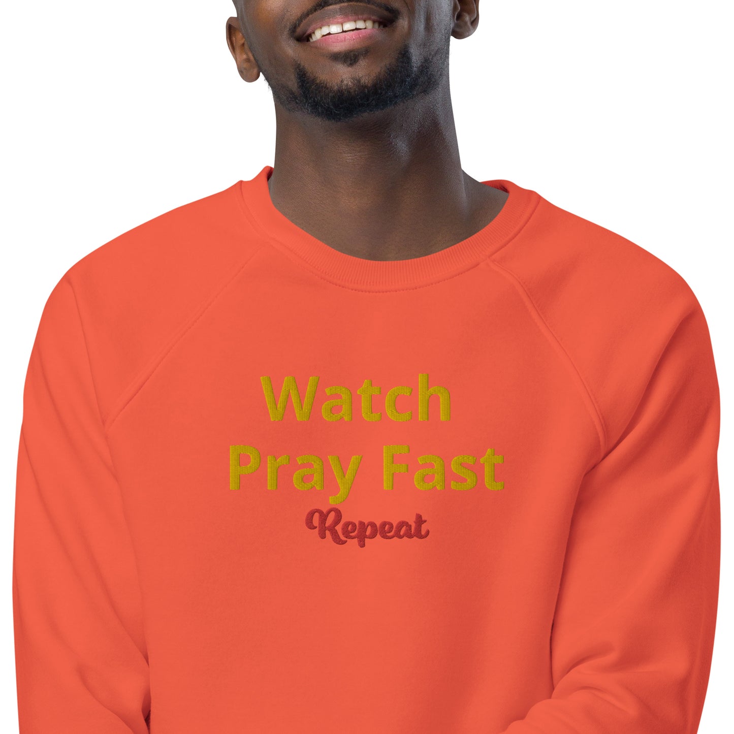 Unisex watch pray fast sweatshirt